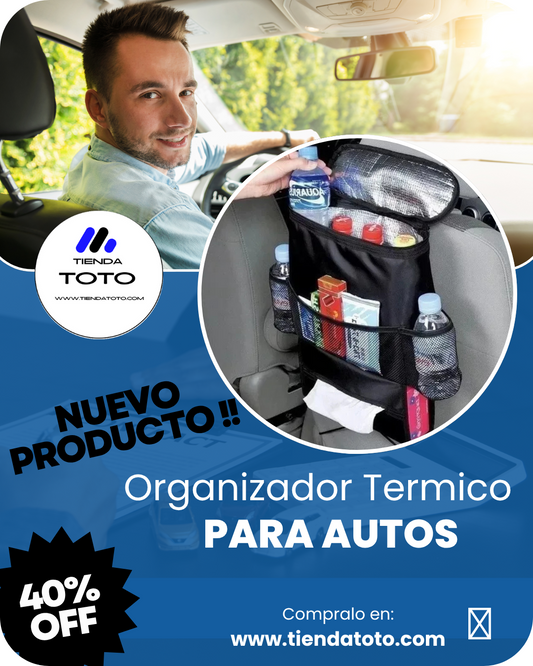 ORGANIZADOR TERMICO PARA AUTO